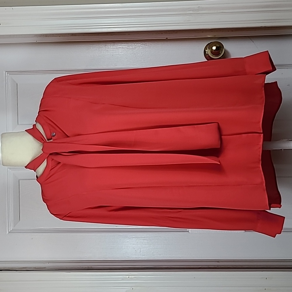 Ann Taylor Sash Tie Blouse